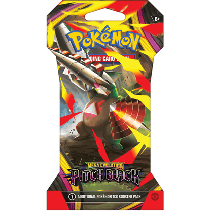 Pokemon Pitch Black Sleeved Booster Pack 0196214142756 at King Card Canada