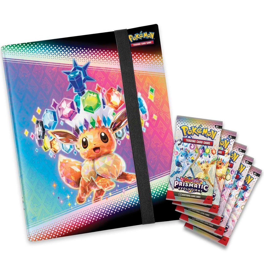 Pokemon Prismatic Evolutions Binder Collection 196214112520 at King Card Canada