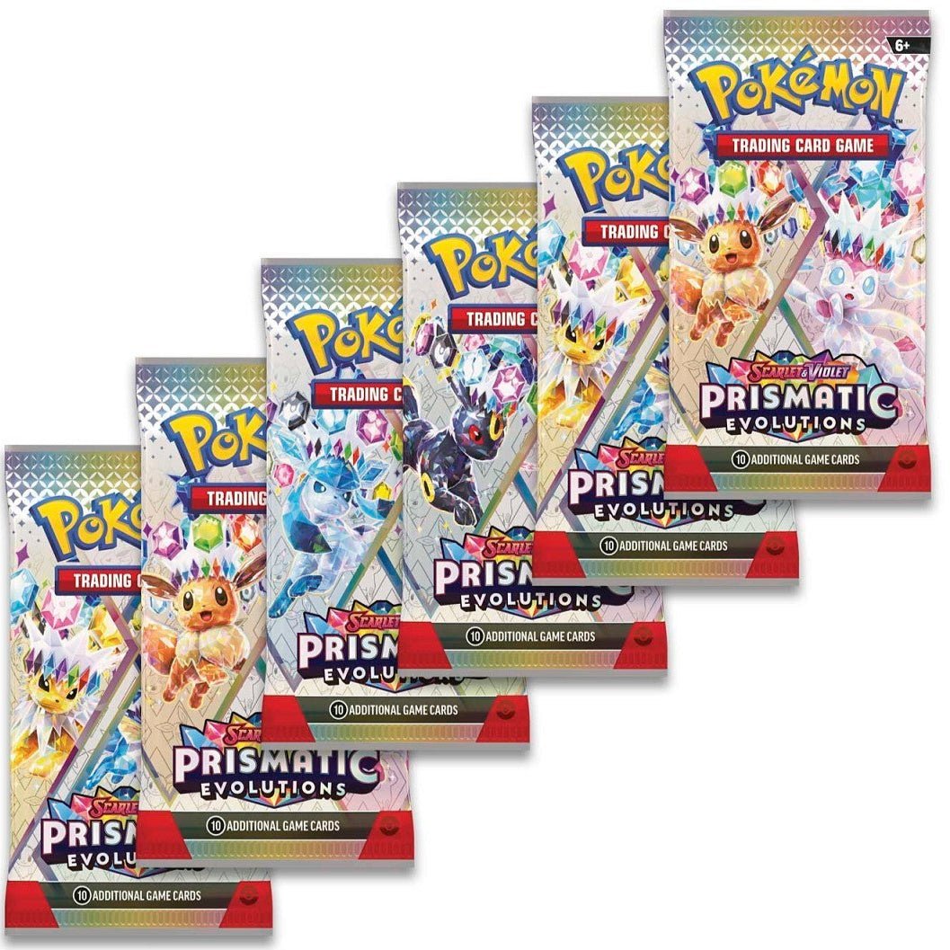 Pokemon Prismatic Evolutions Booster Bundle 0196214112544 at King Card Canada