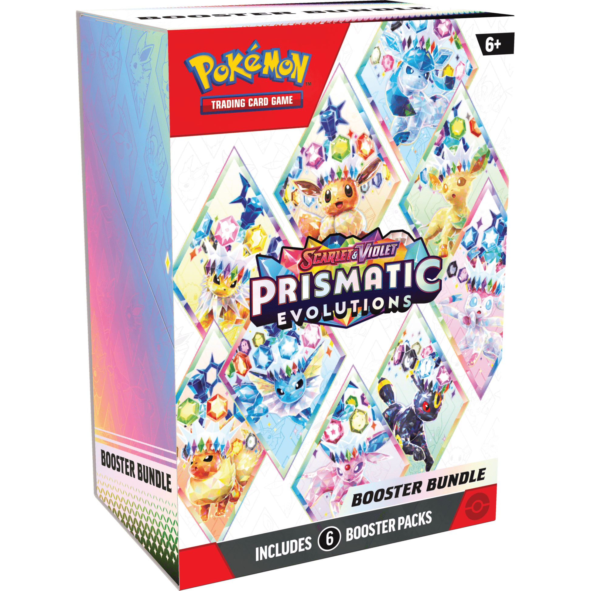 Pokemon Prismatic Evolutions Booster Bundle 0196214112544 at King Card Canada