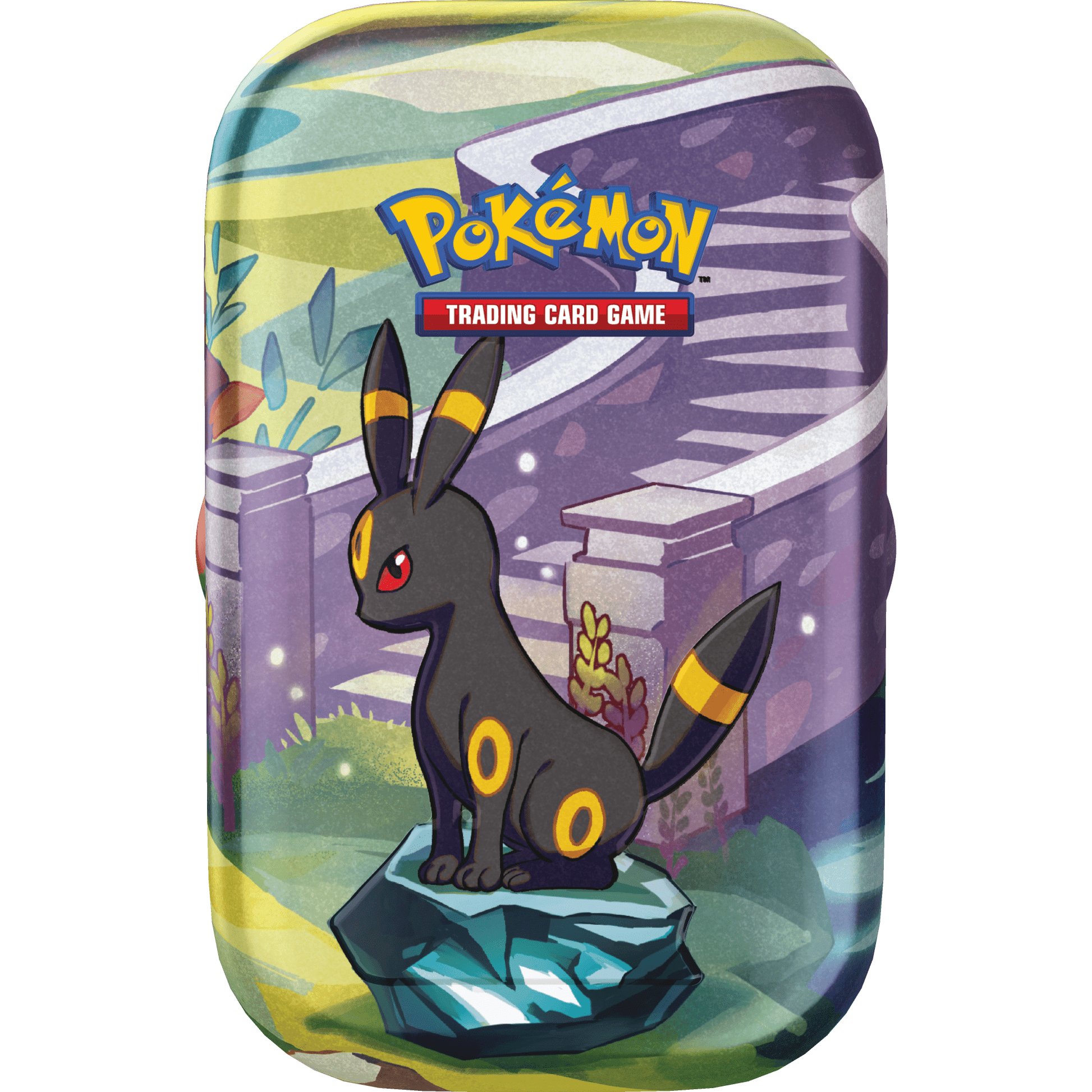 Pokemon Prismatic Evolutions Mini Tins Display Box 0196214118690 at King Card Canada
