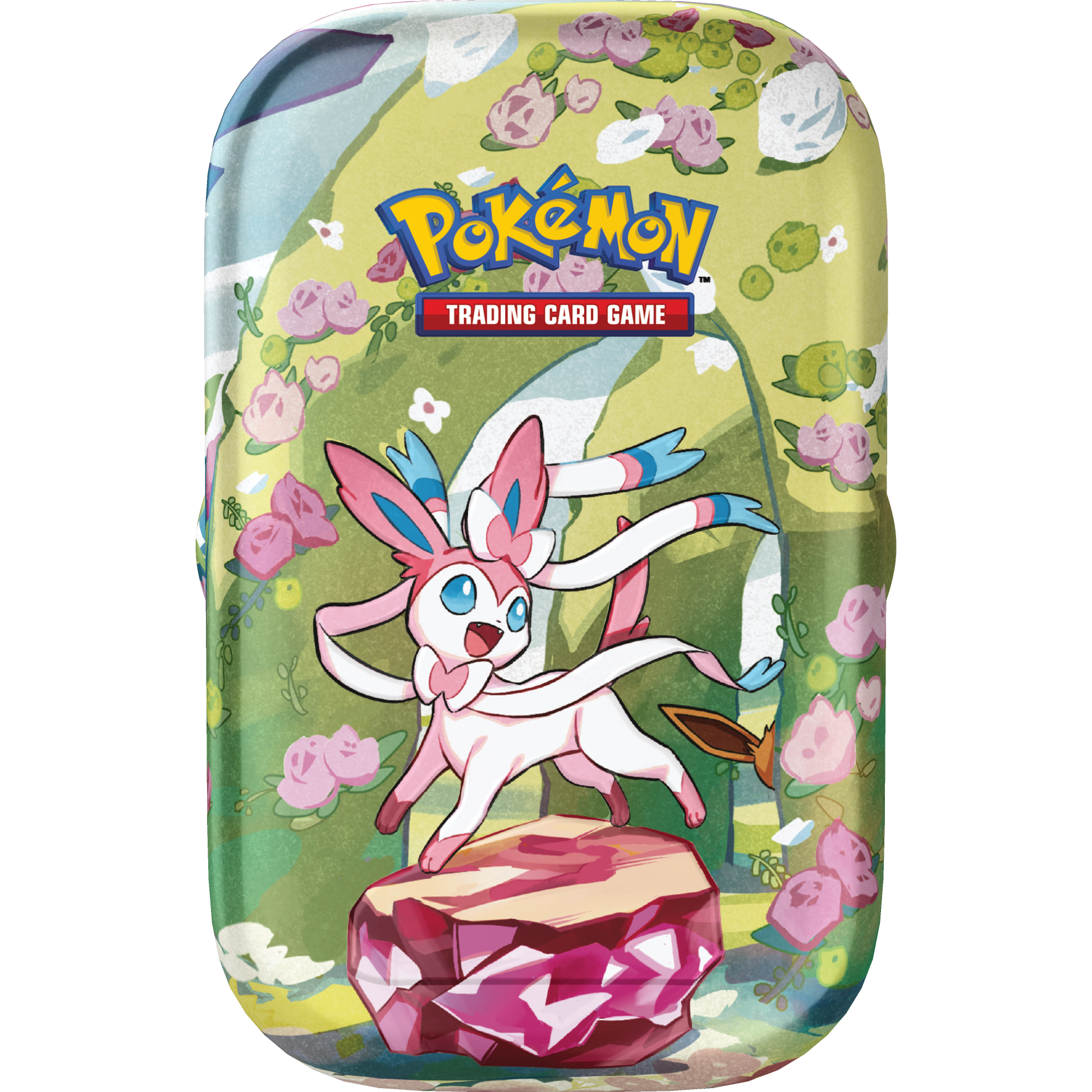 Pokemon Prismatic Evolutions Mini Tins Display Box 0196214118690 at King Card Canada