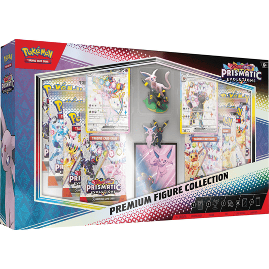 Pokemon Prismatic Evolutions Premium Figure Collection 0196214112766 at King Card Canada