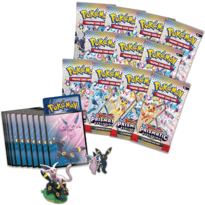 Pokemon Prismatic Evolutions Premium Figure Collection 0196214112766 at King Card Canada