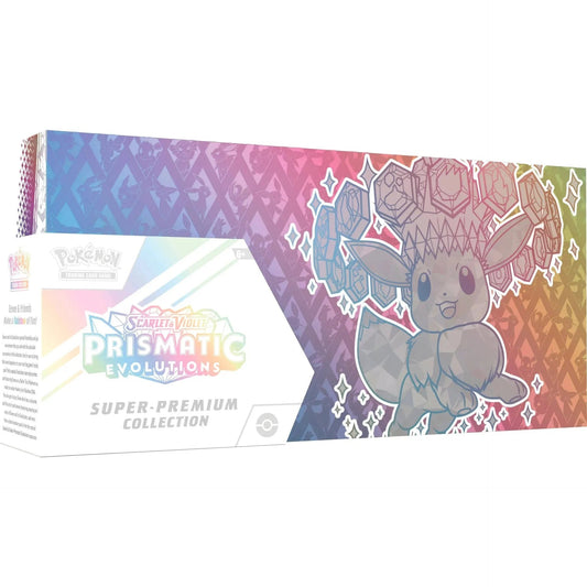 Pokemon Prismatic Evolutions Super Premium Collection 0196214112568 at King Card Canada