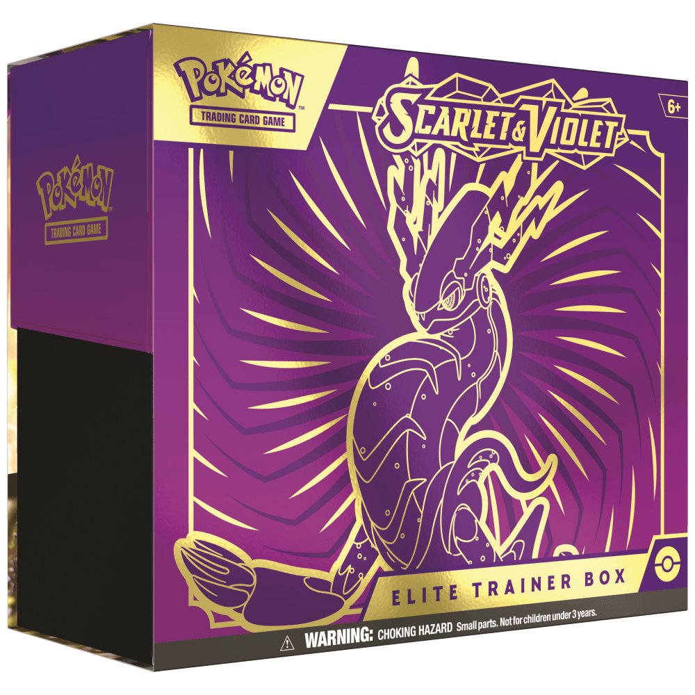 Pokemon Scarlet & Violet Base Set Elite Trainer Box Bundle (Miraidon & Koraidon) 0820650853418 - King Card Canada