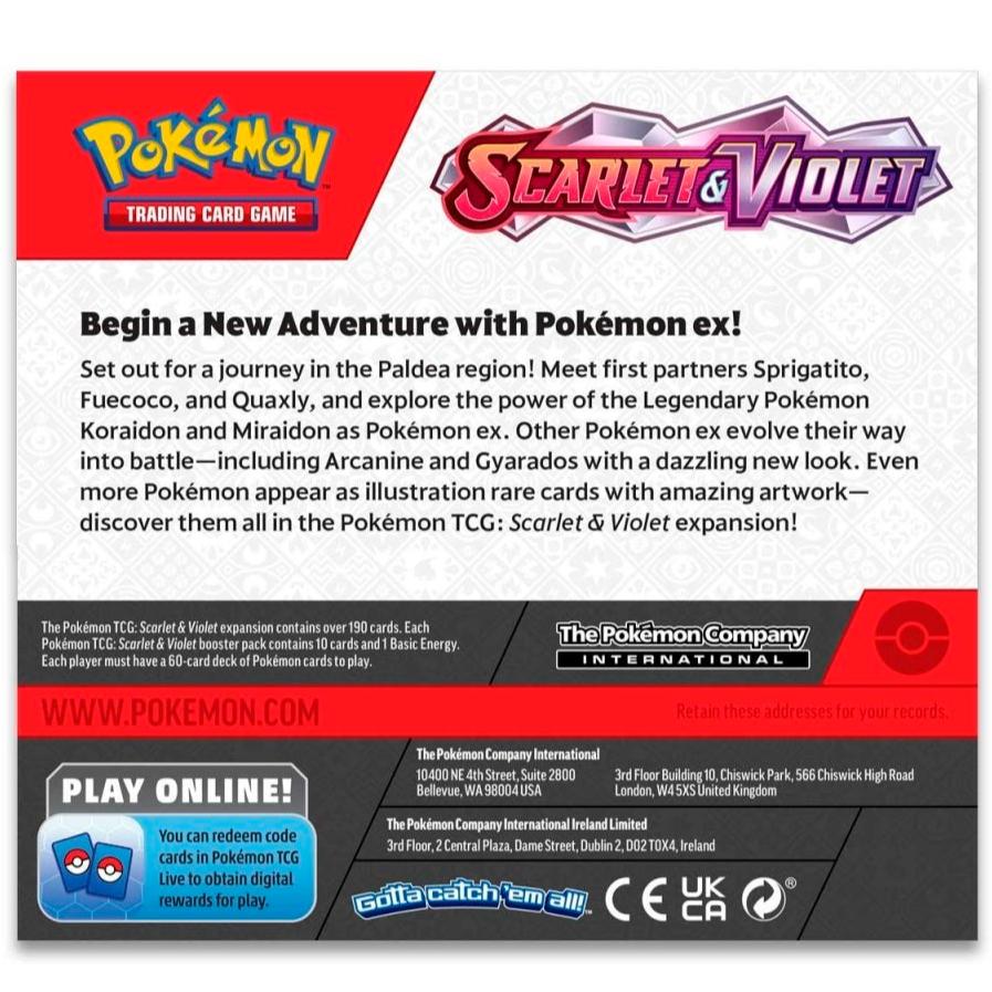 Pokemon Scarlet & Violet Booster Box 820650863240 at King Card Canada