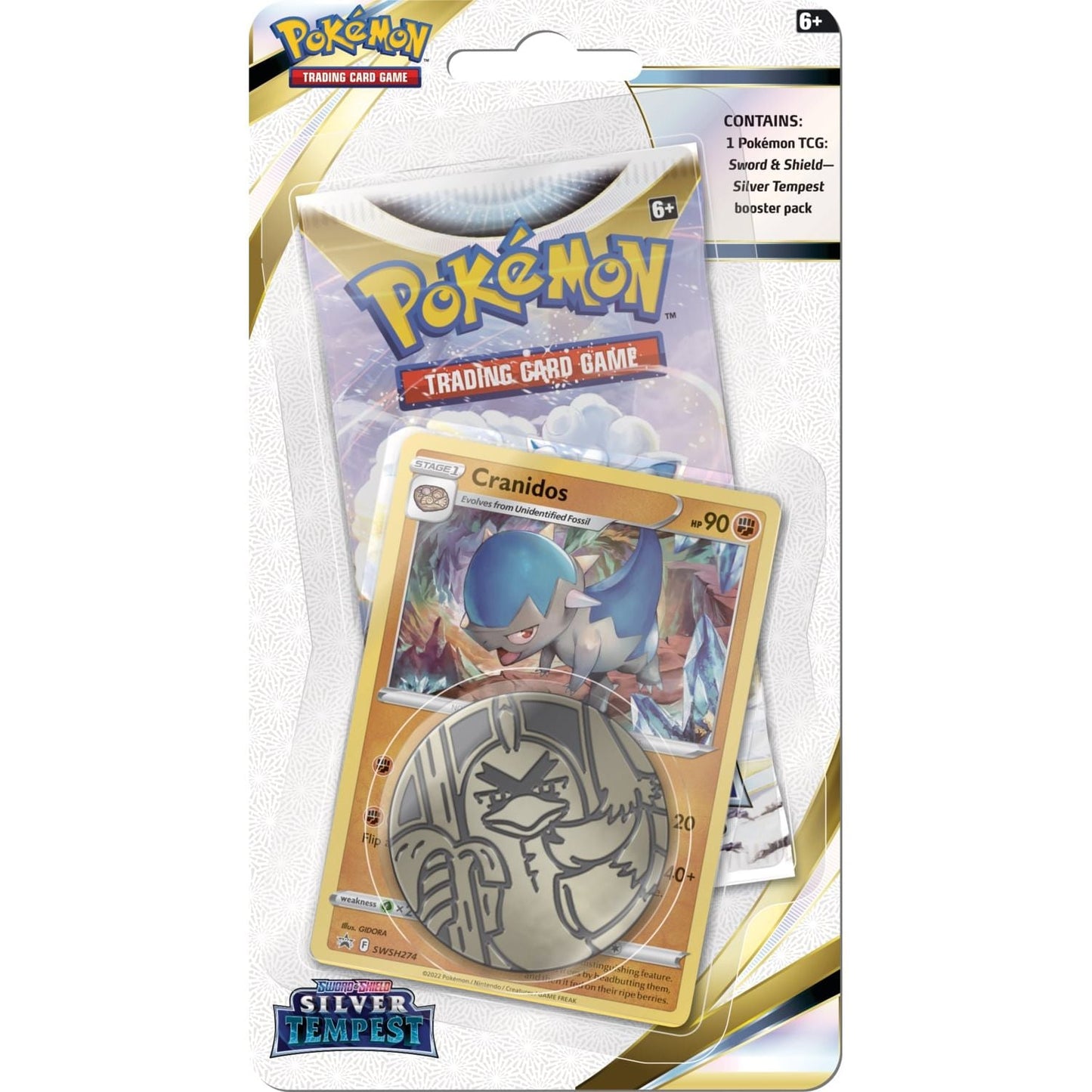 Pokemon Silver Tempest Checklane Blister Pack 0820650806568 at King Card Canada