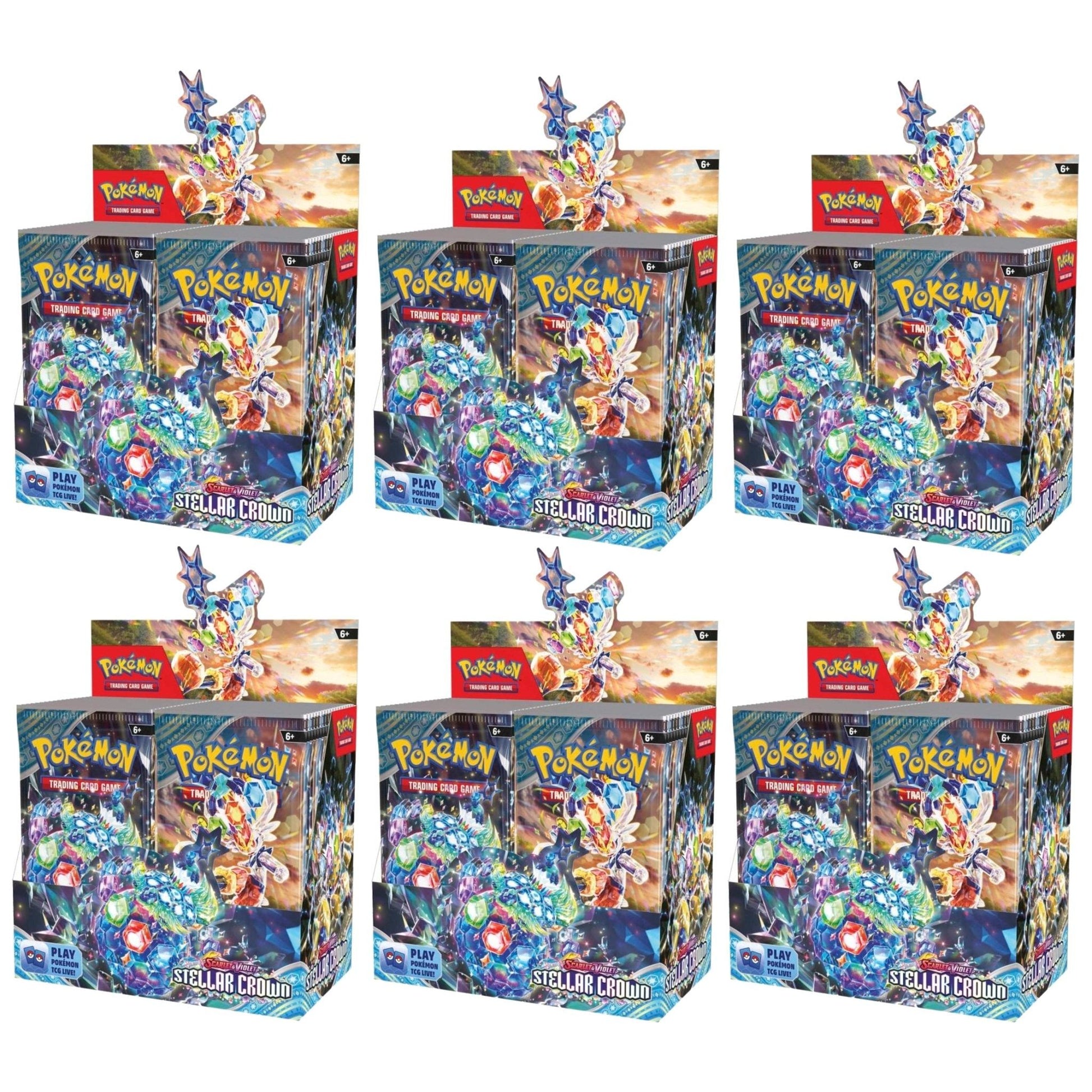 japanese stellar crown booster box Pokemon Stellar Crown Booster Box