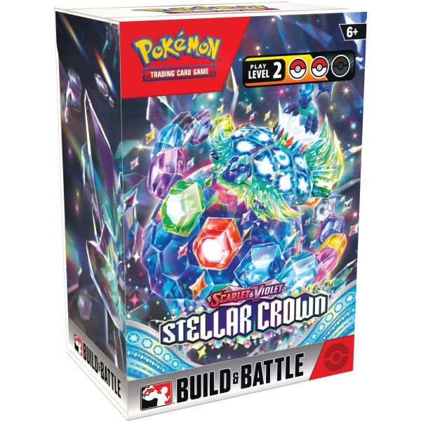 Pokemon Stellar Crown Build & Battle Box [PRE - ORDER - 09/27/2024] 0820650859274 - King Card Canada