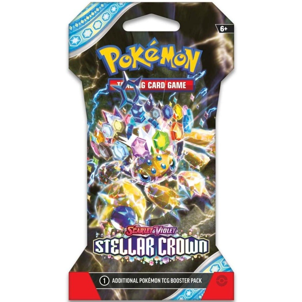 Pokemon Stellar Crown Bundle of 4 Sleeved Booster Packs (1 of each design) [PRE - ORDER - 09/13/2024] 0820650859007 - King Card Canada