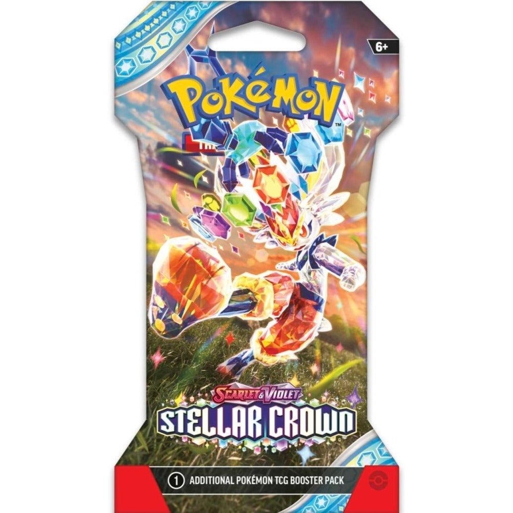 Pokemon Stellar Crown Bundle of 4 Sleeved Booster Packs (1 of each design) [PRE - ORDER - 09/13/2024] 0820650859007 - King Card Canada