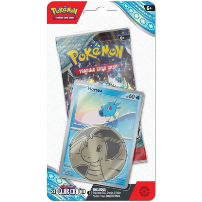 Pokemon Stellar Crown Checklane Blister Pack Bundle (Horsea & Porygon2) [PRE - ORDER - 09/13/2024] 0820650853319 - King Card Canada