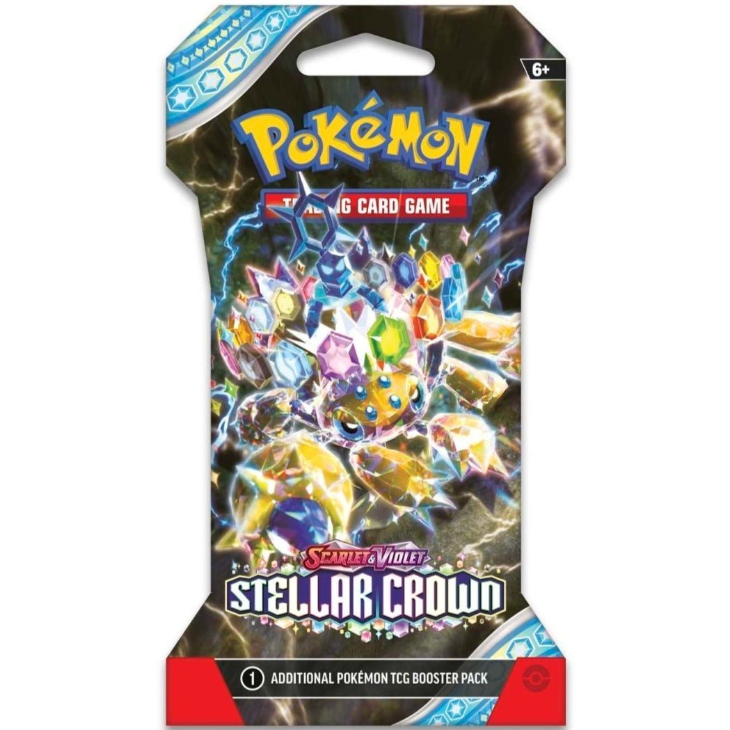 Pokemon Stellar Crown Sleeved Booster Pack 0820650859007 at King Card Canada