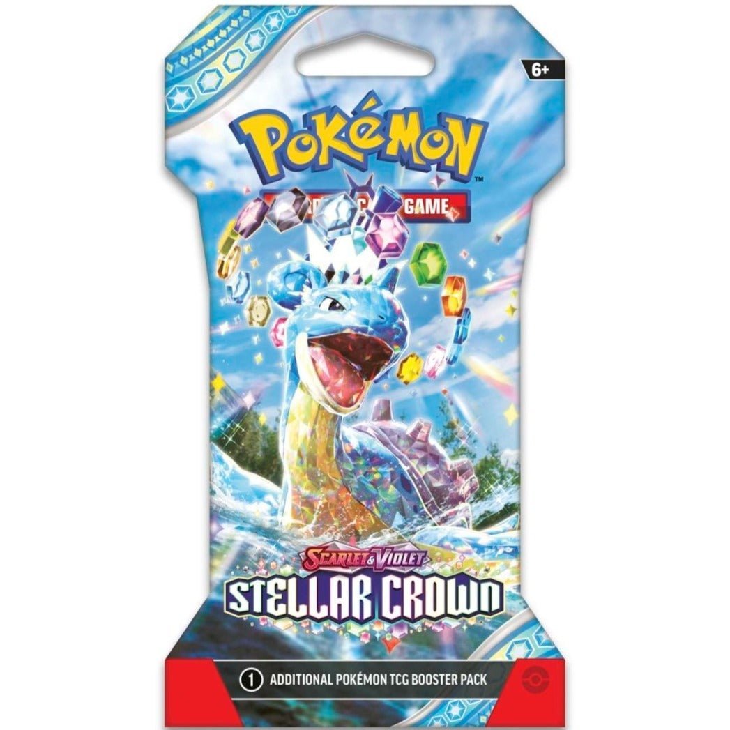 Pokemon Stellar Crown Sleeved Booster Pack 0820650859007 at King Card Canada
