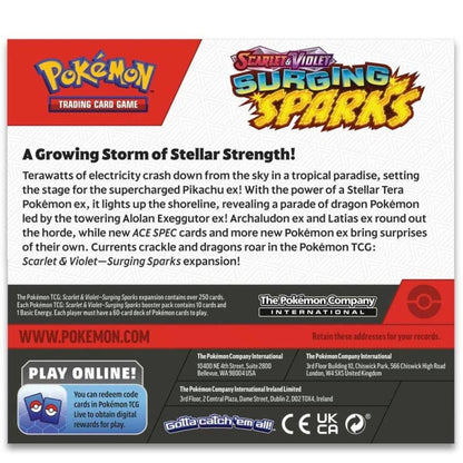 Pokemon Surging Sparks Booster Box - King Card Canada Pokemon Surging Sparks Booster Box - King Card Canada