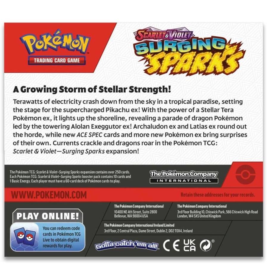 Pokemon Surging Sparks Booster Box [PRE - ORDER - 11/08/2024] at King Card Canada