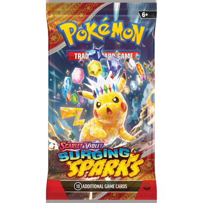Pokemon Surging Sparks Booster Pack 0820650413124 at King Card Canada