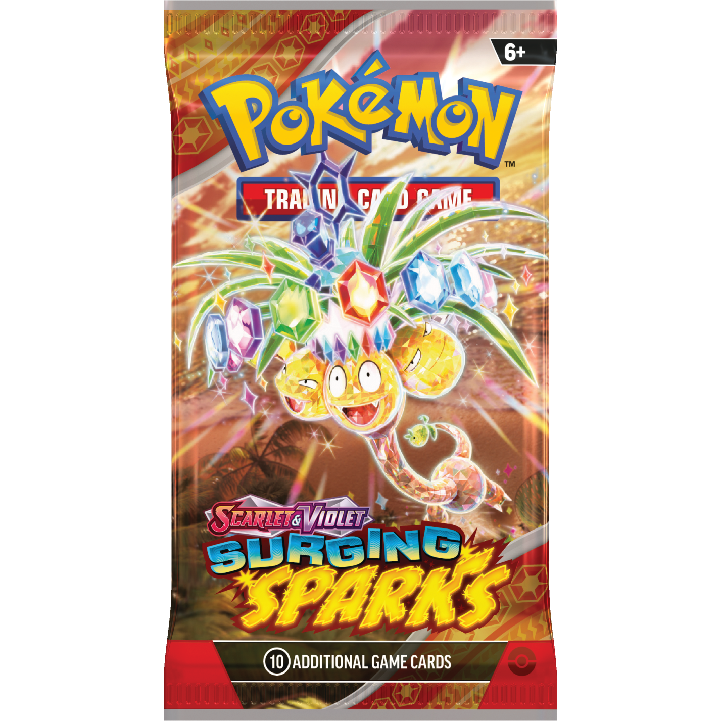 Pokemon Surging Sparks Booster Pack 0820650413124 at King Card Canada