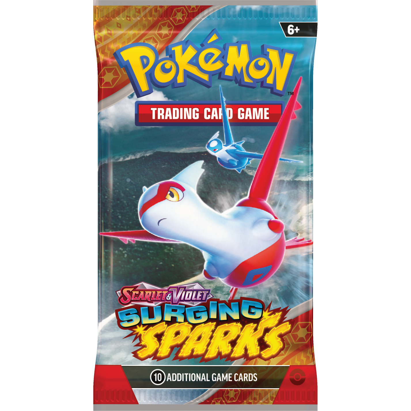 Pokemon Surging Sparks Booster Pack 0820650413124 at King Card Canada