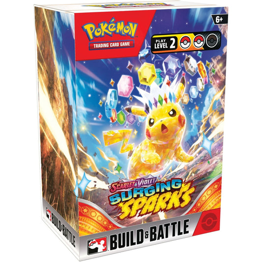 Pokemon Surging Sparks Build & Battle Box [PRE - ORDER - 11/22/2024] at King Card Canada