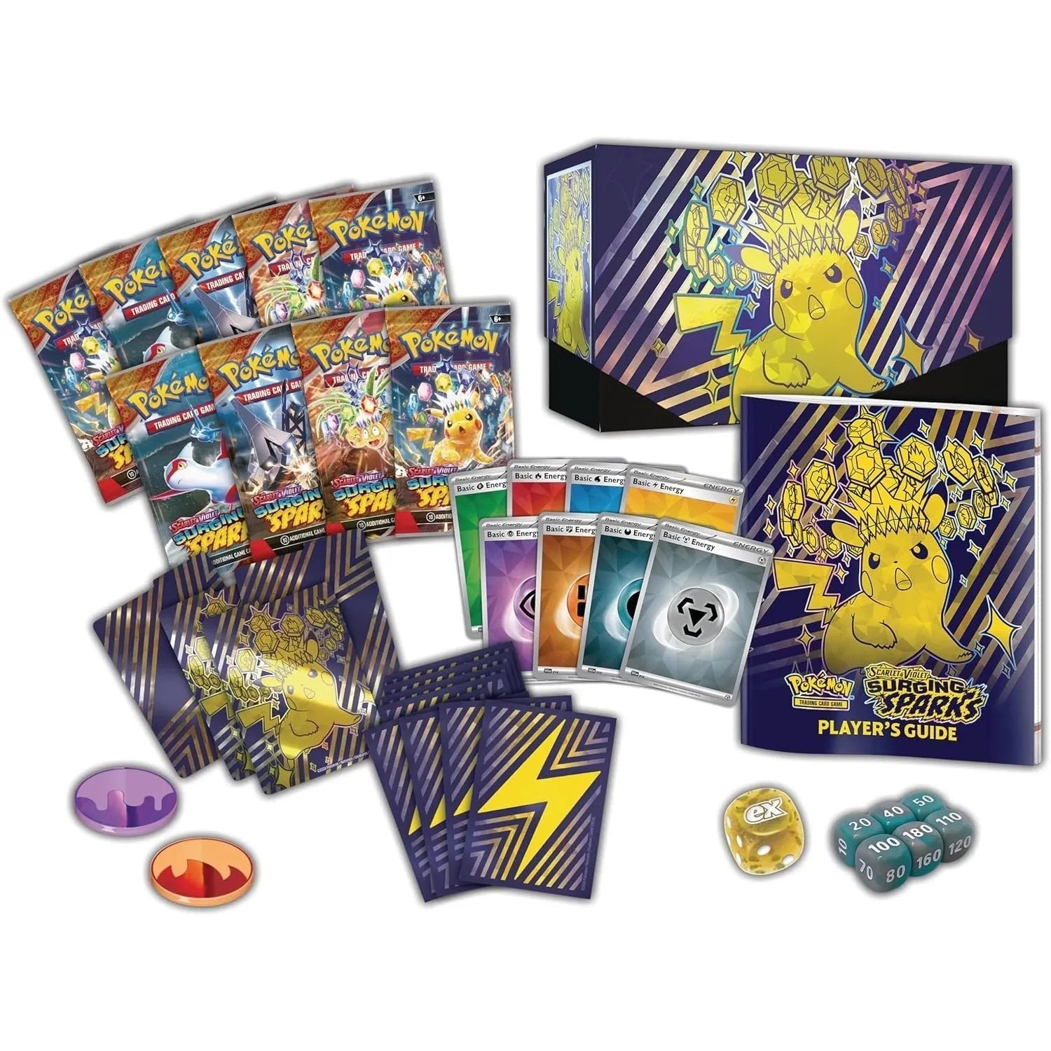 Pokemon Surging Sparks Elite Trainer Box 0820650859526 at King Card Canada