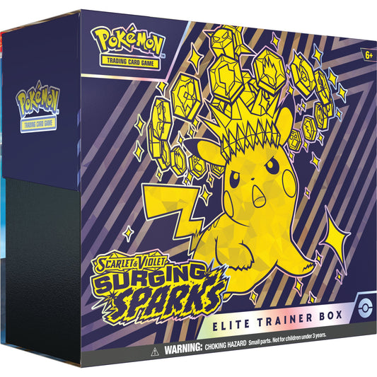 Pokemon Surging Sparks Elite Trainer Box [PRE - ORDER - 11/08/2024] at King Card Canada