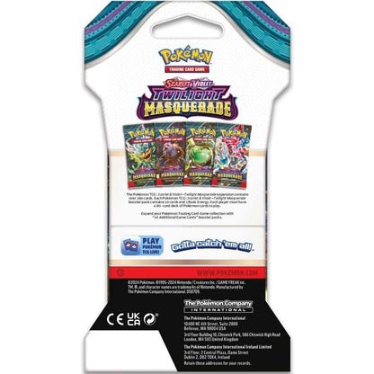 Pokemon Twilight Masquerade Sleeved Booster Pack at King Card Canada