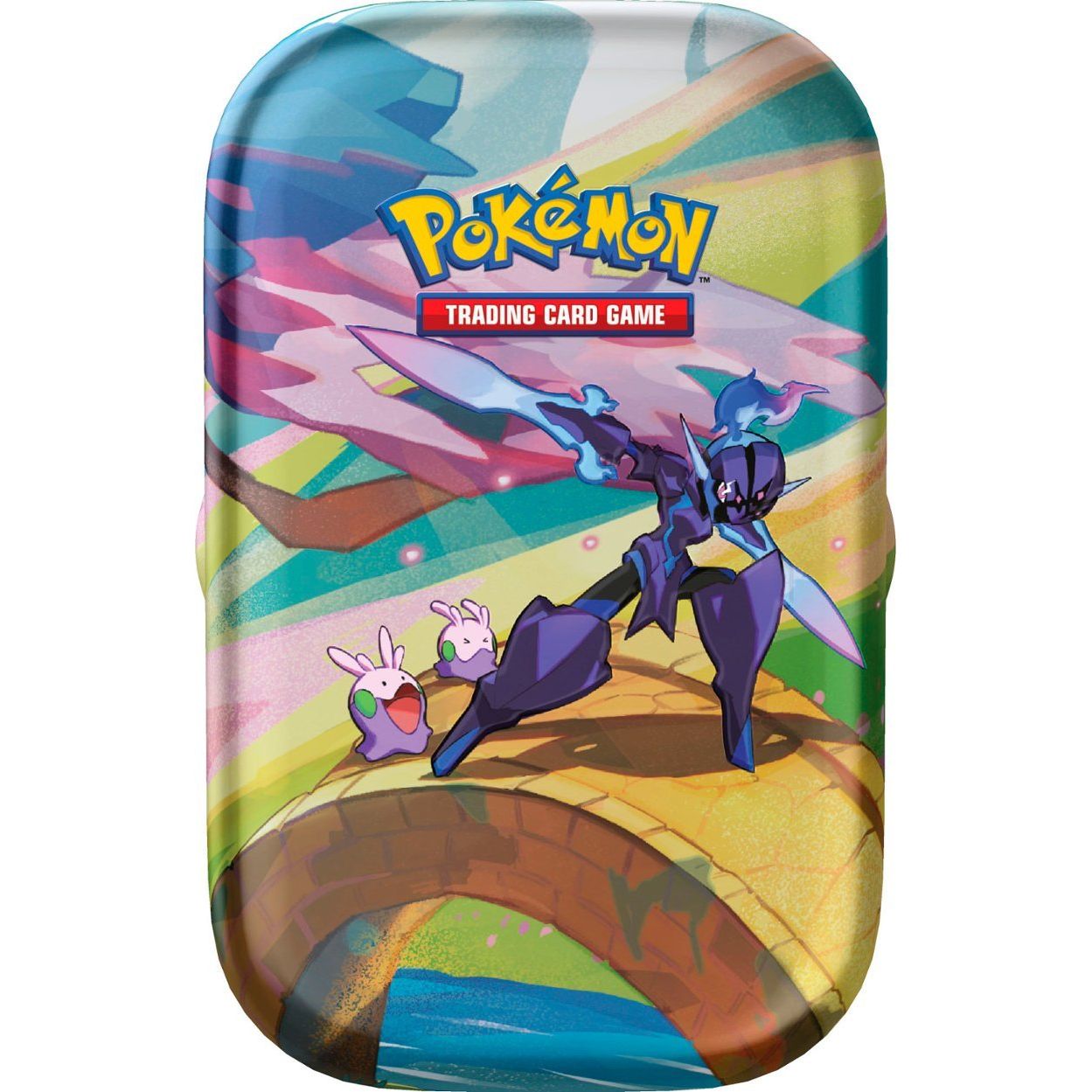 Pokemon Vibrant Paldea Mini Tin (Ceruledge & Goomy) 0820650857676 - King Card Canada