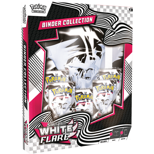Pokemon White Flare Binder Collection 0196214129221 at King Card Canada