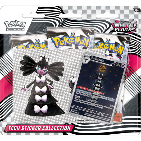 Pokemon White Flare Tech Sticker Collection 0196214129269 at King Card Canada