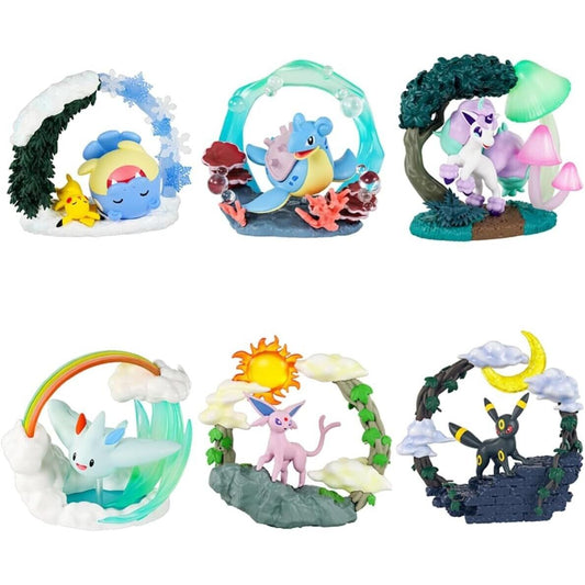 Re - Ment Pokemon Circular Diorama Collection  at King Card Canada