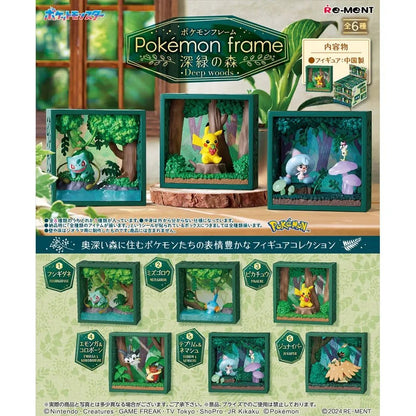 Re - Ment Pokemon Frame Deep Woods  at King Card Canada