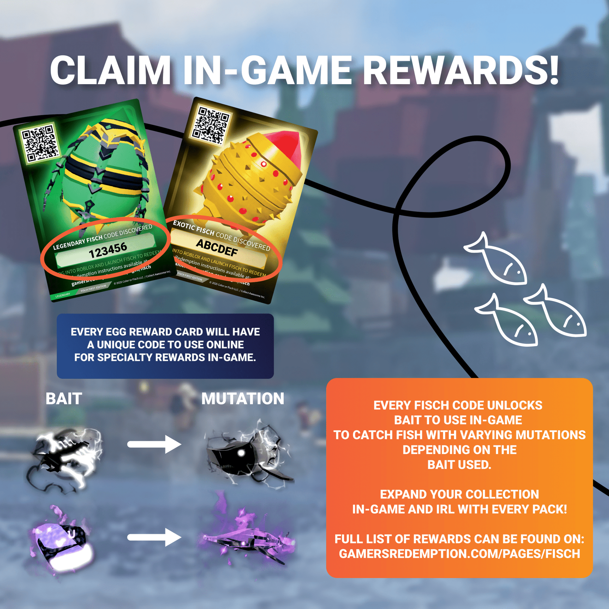 Roblox Fisch Trading Cards Series 1 Booster Box 810141129412 at King Card Canada