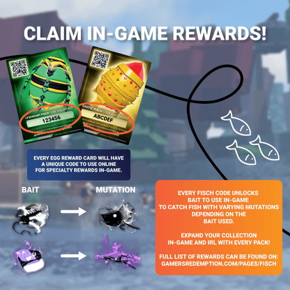 Roblox Fisch Trading Cards Series 1 Booster Box 810141129412 at King Card Canada