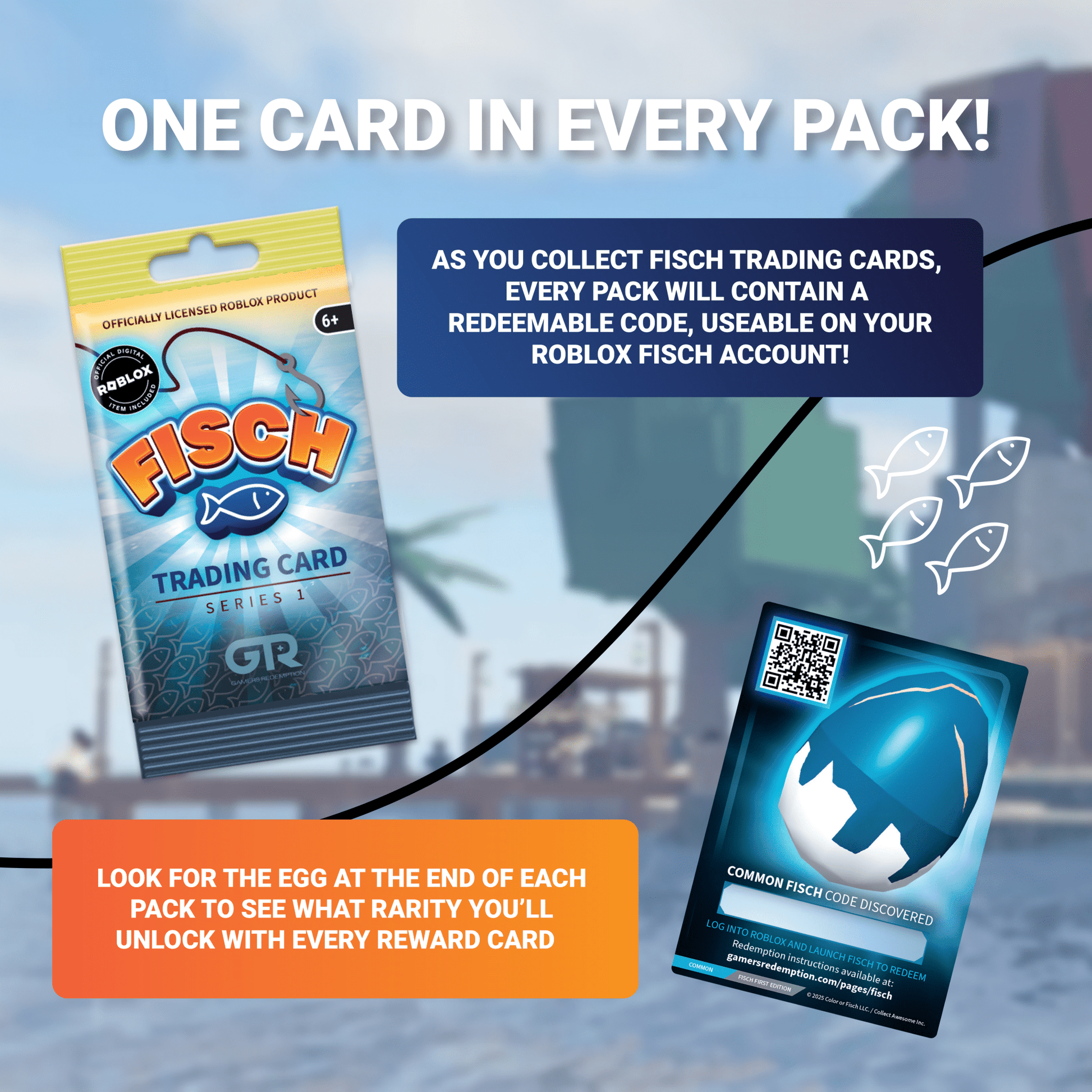 Roblox Fisch Trading Cards Series 1 Booster Box 810141129412 at King Card Canada