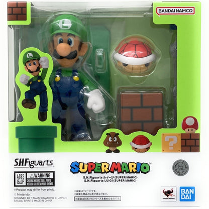 S.H.Figuarts Super Mario - Luigi 4573102693044 at King Card Canada