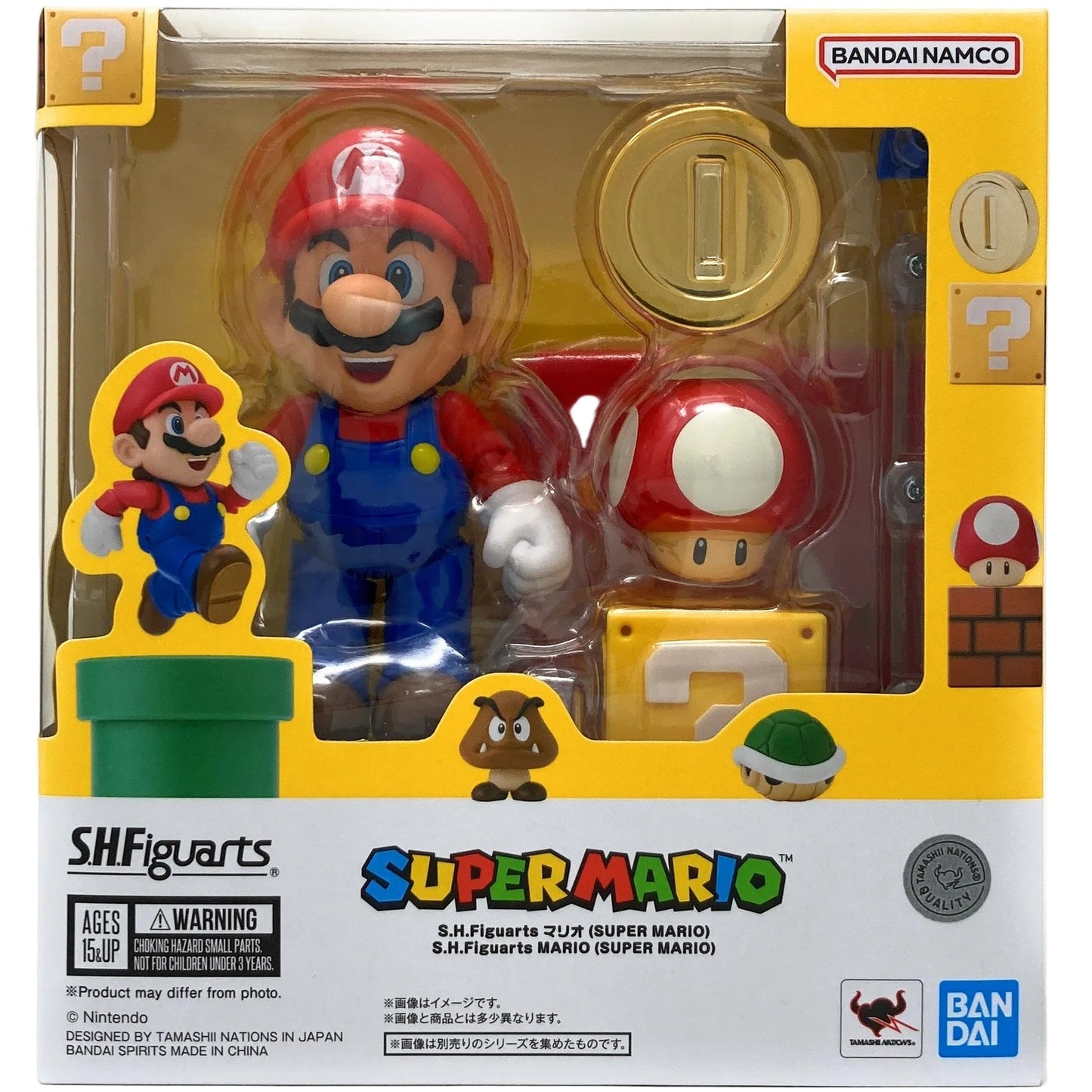 S.H.Figuarts Super Mario - Mario 4573102693037 at King Card Canada