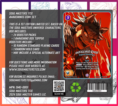 Soul Masters Trading Card Game Booster Box - Awakenings (1st Edition)  at King Card Canada