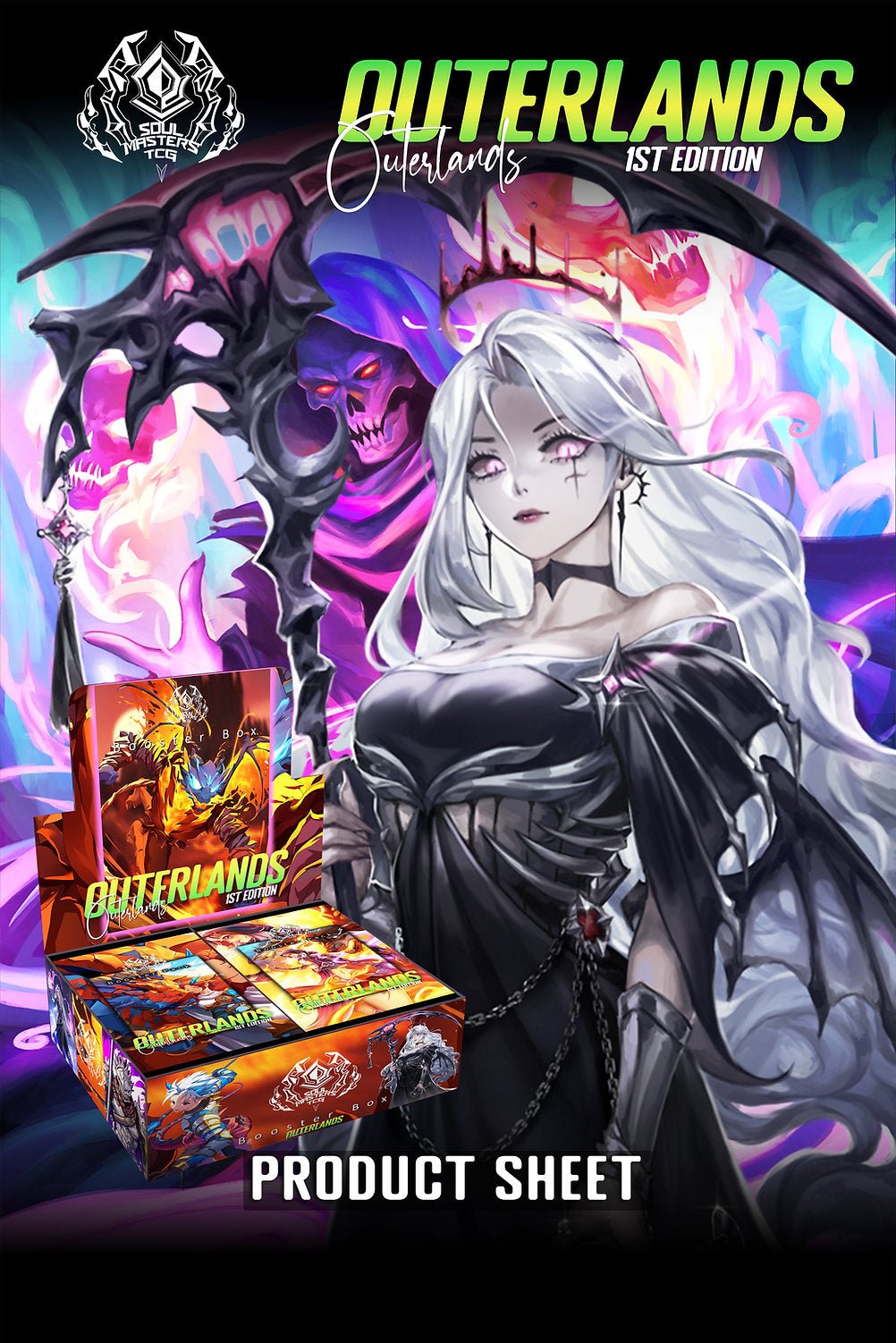 Soul Masters Trading Card Game Booster Box - Outerlands (1st Edition) 632125574052 at King Card Canada
