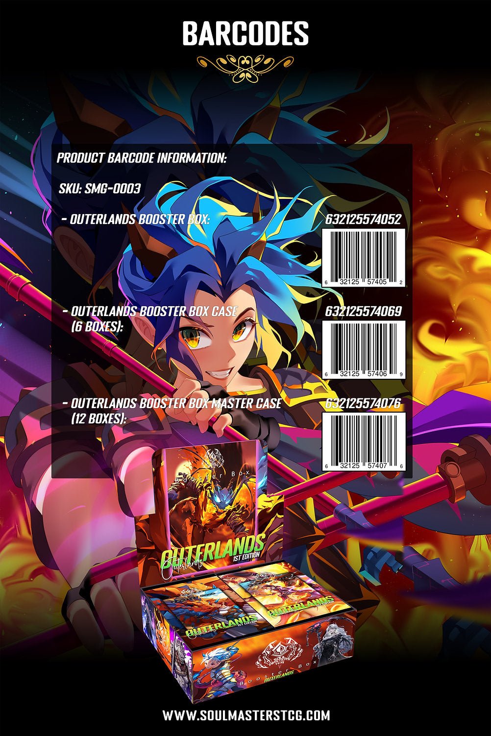 Soul Masters Trading Card Game Booster Box - Outerlands (1st Edition) 632125574052 at King Card Canada