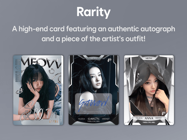 Teleca MEOVV Trading Card Hobby Box (Limited Edition) 8800260770604 at King Card Canada