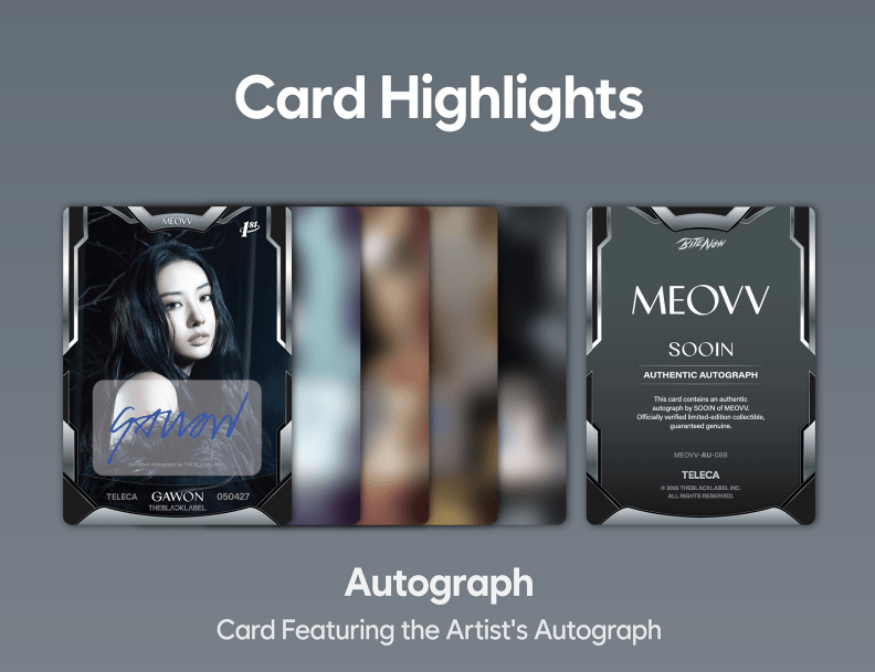 Teleca MEOVV Trading Card Hobby Box (Limited Edition) 8800260770604 at King Card Canada