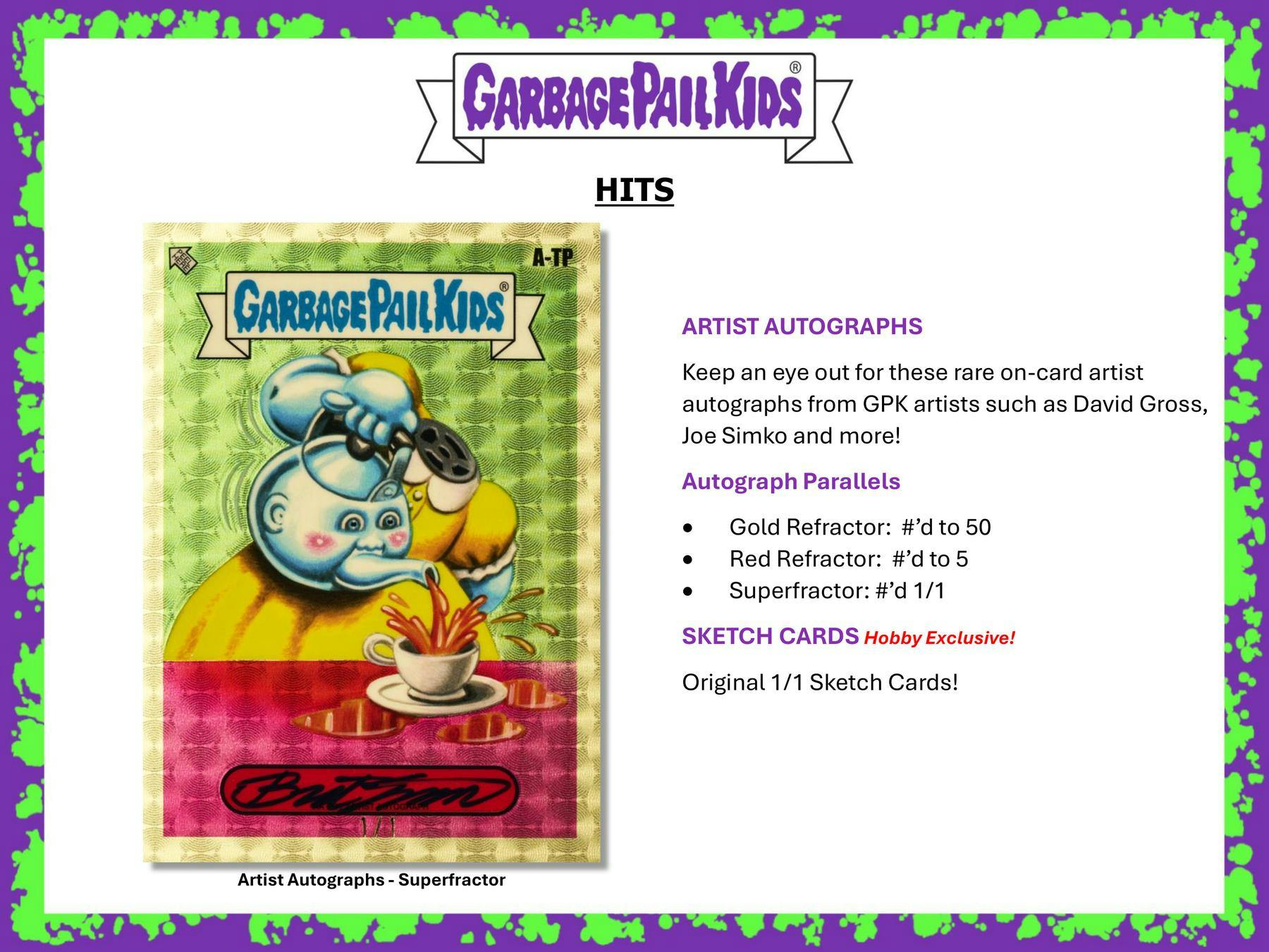 Topps Chrome Garbage Pail Kids Series 7 Hobby Box 887521131051 at King Card Canada