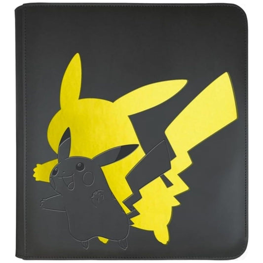 Ultra Pro Elite Series Pokemon Zippered 12 - Pocket PRO - Binder (Pikachu) 074427157746 at King Card Canada