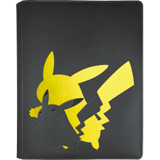 Ultra Pro Elite Series Pokemon Zippered 9 - Pocket PRO - Binder (Pikachu) at King Card Canada