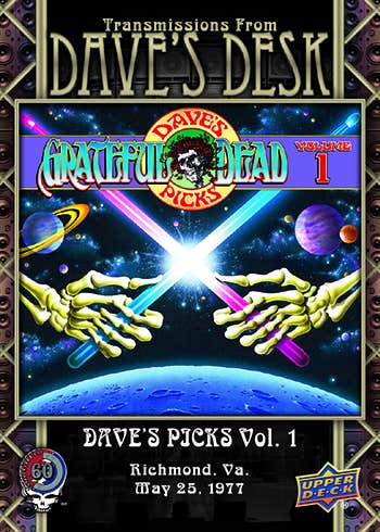 Upper Deck 2025 Grateful Dead - 60 Years So Far... A Visual Trip Box Set 053334000659 at King Card Canada