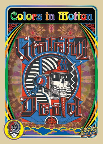 Upper Deck 2025 Grateful Dead - 60 Years So Far... A Visual Trip Box Set 053334000659 at King Card Canada