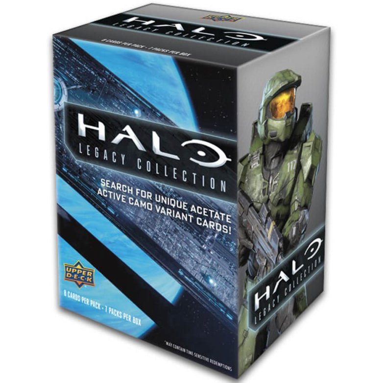 Upper Deck Halo: Legacy Collection Blaster Box 053334114998 at King Card Canada