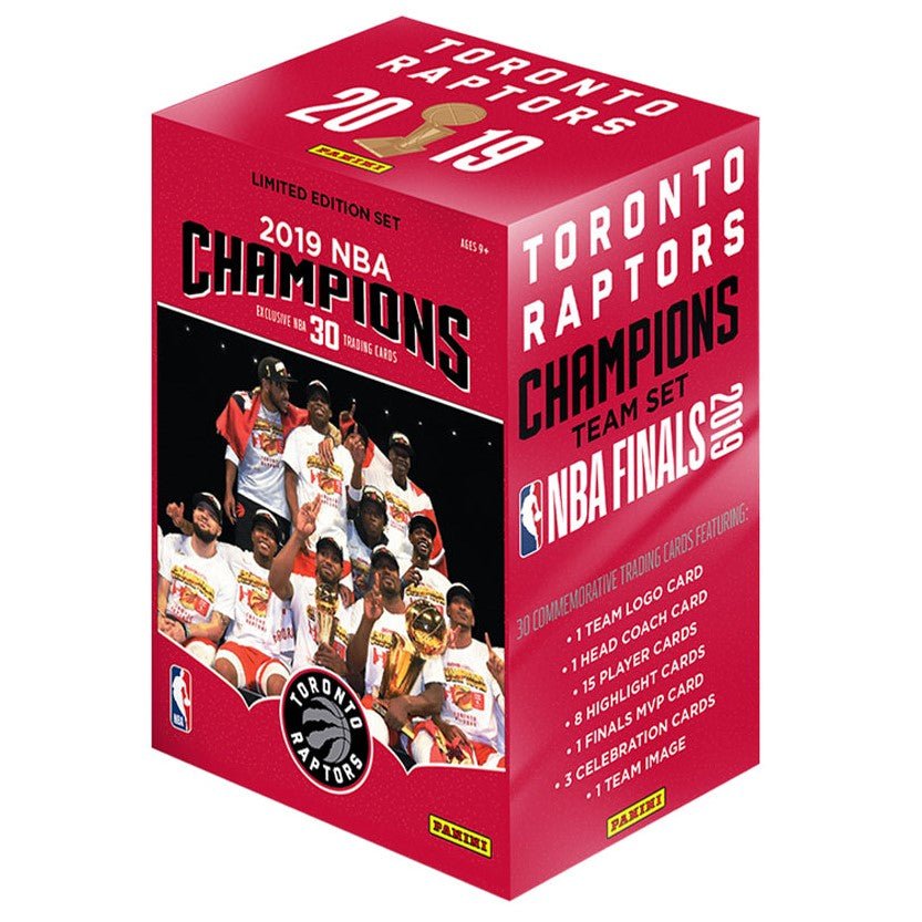 2019 Panini NBA Champions Toronto Raptors Box Set 613297950974 - King Card Canada